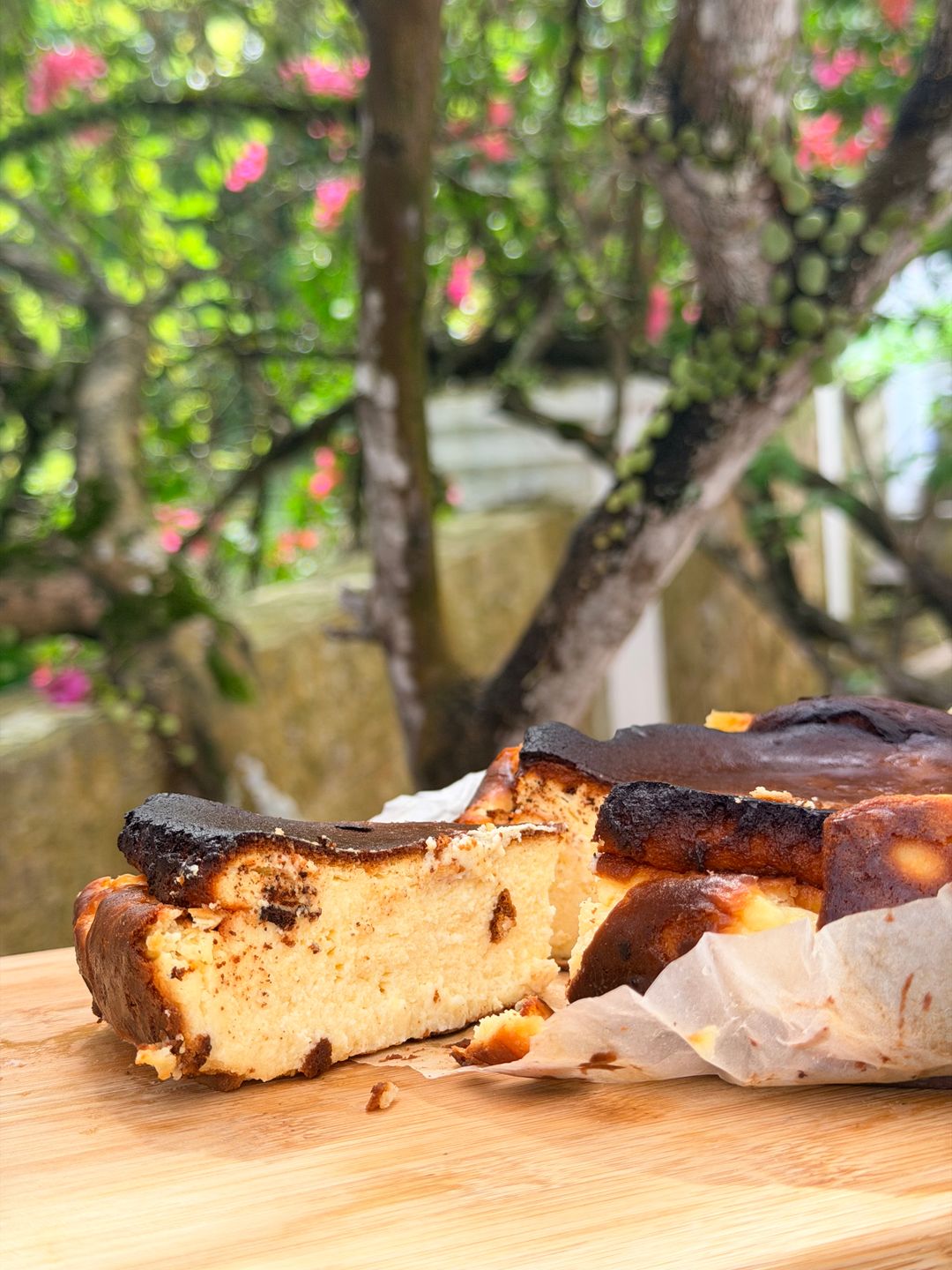 Signature Basque Cheesecake (slice)