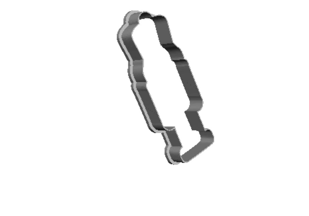 Nutcracker outline Cookie Cutter                