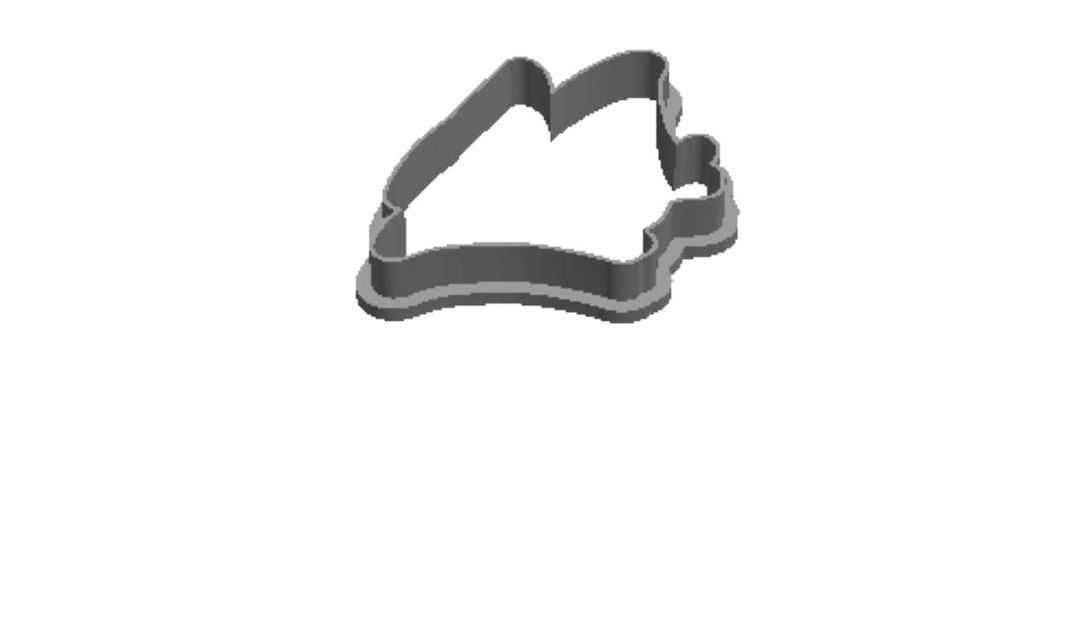 Dinosaur 2 Cookie Cutter              