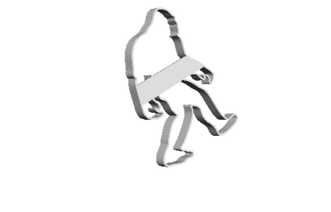 Squach Body Cookie Cutter                