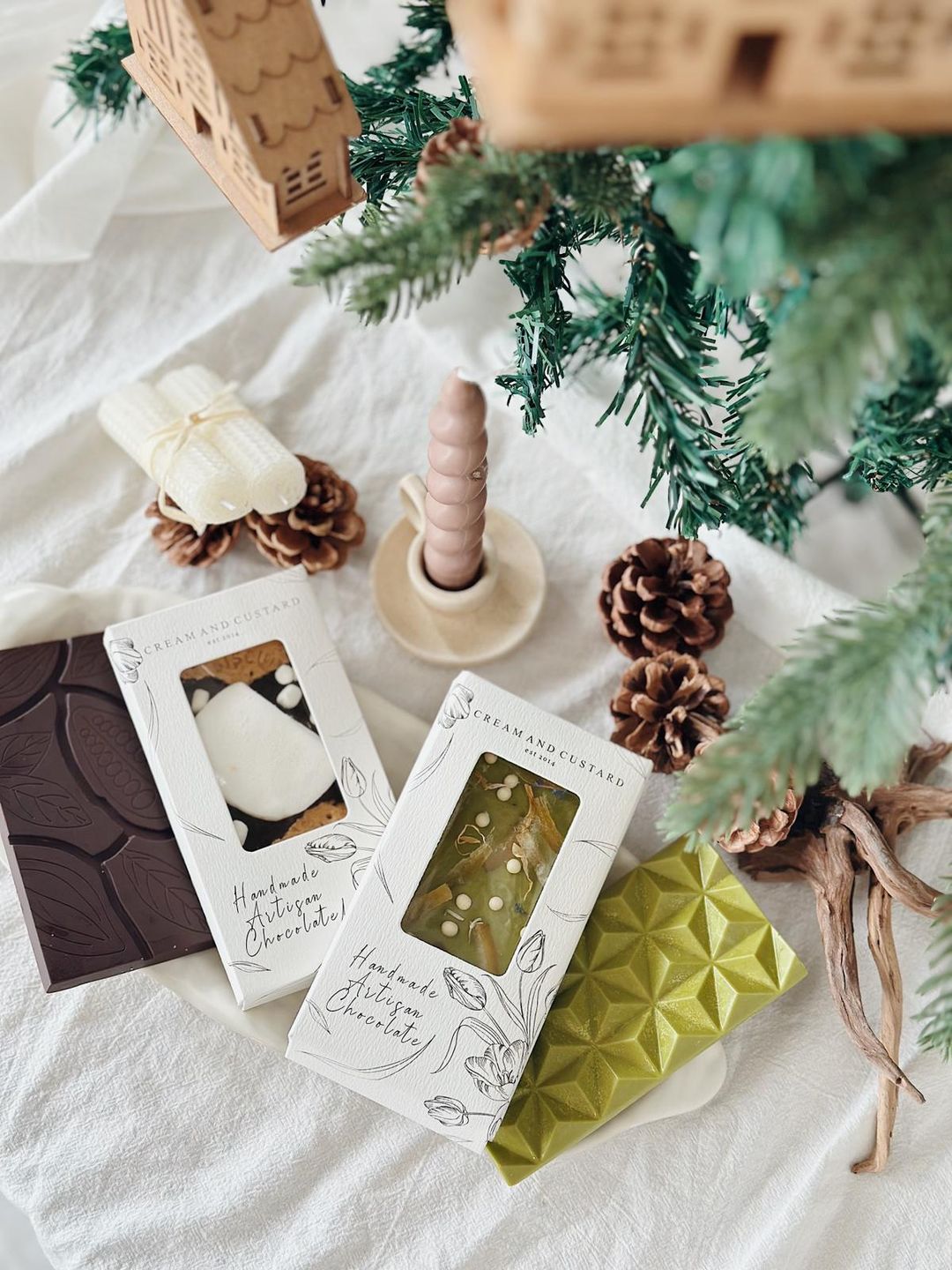 Christmas Handmade Chocolate Bars