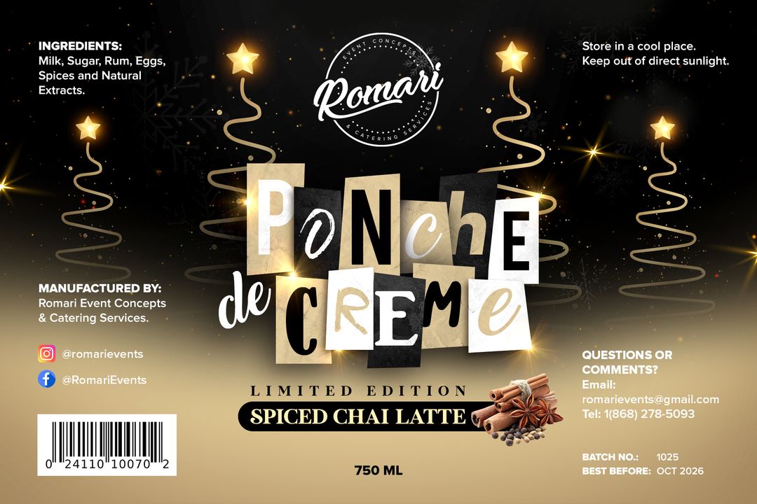 Ponche de Crème Spiced Chai Latte