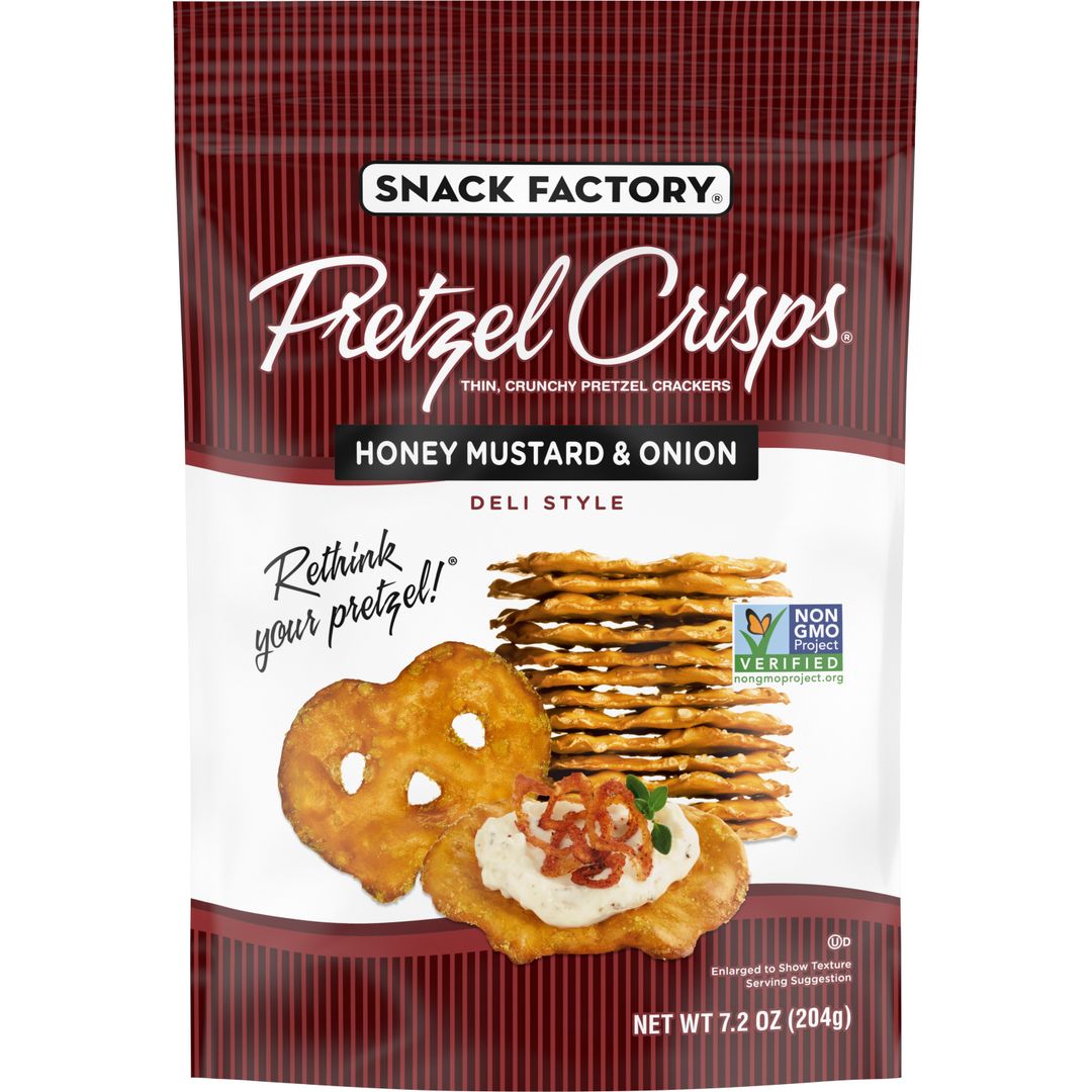 Snack factory honey mustard and onion