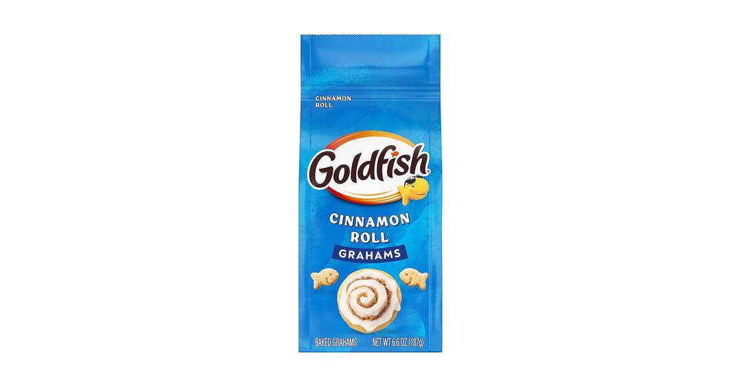 Goldfish cinnamon roll graham