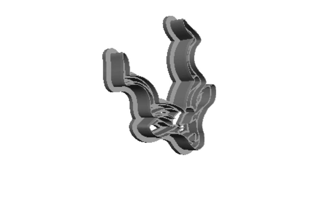 Kudu head Cookie Cutter         