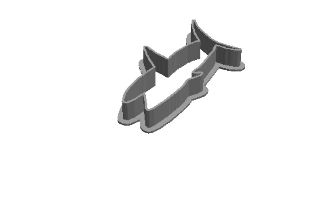 Sharkie Cookie Cutter     