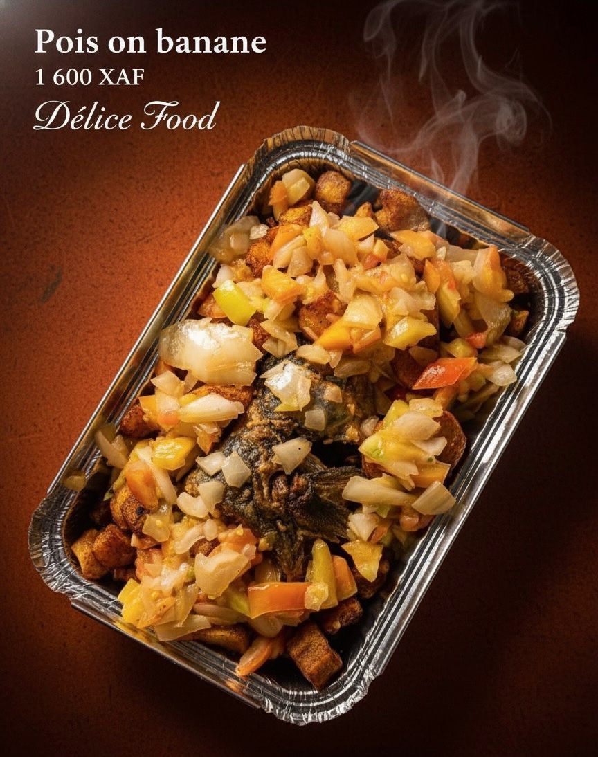 Poisson braisé + banane