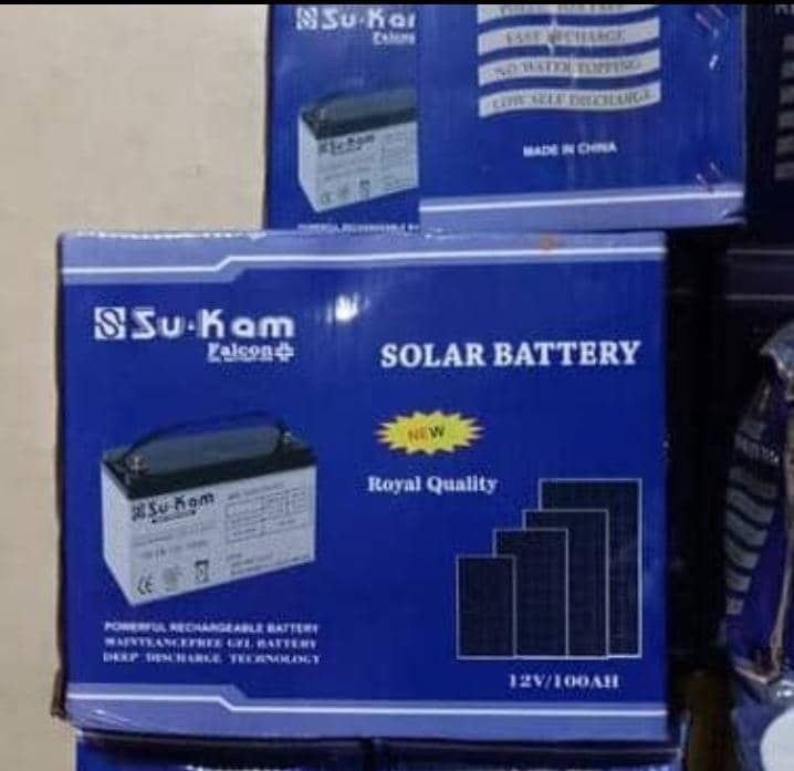 Batteries solaires
