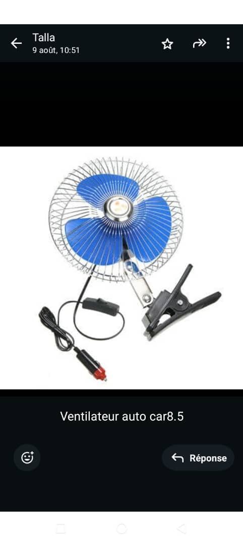 Ventilateur Auto no 6
