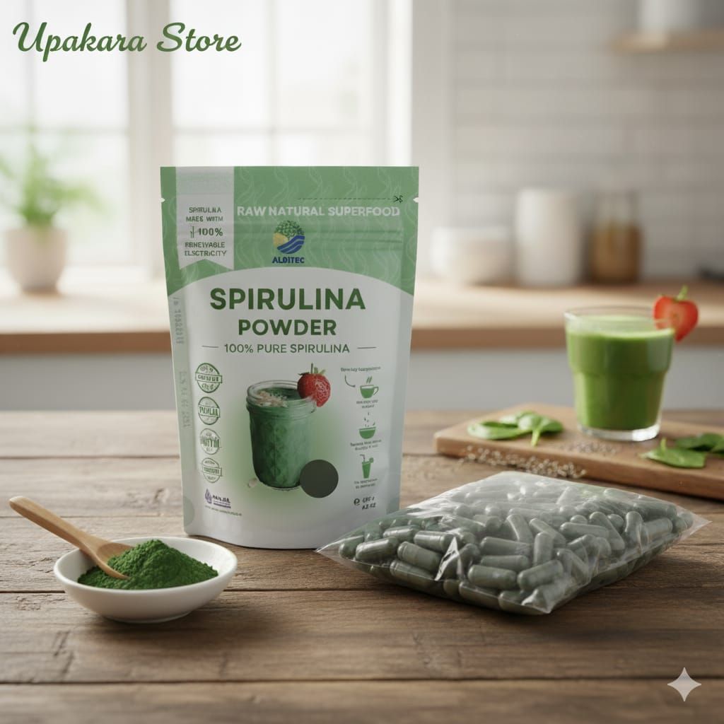 Spirulina Powder Pure 100% Grade A