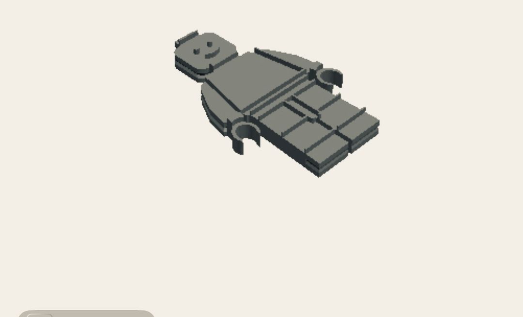 Lego inside 2 Cookie Cutter          