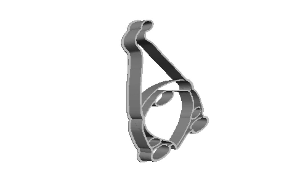 Gnome 2A Cookie Cutter           