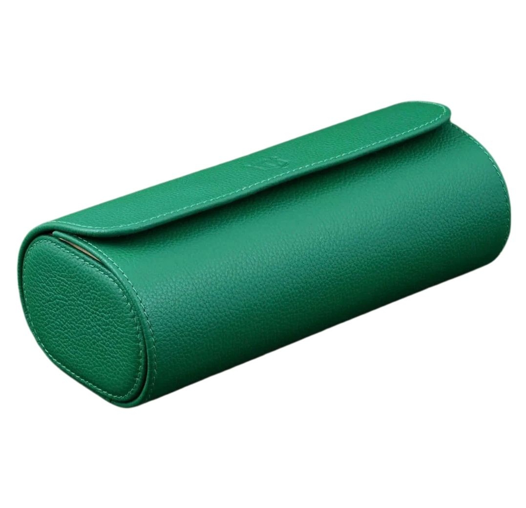 Luxury watch Roll Travel Case Chic Portable Vintage Leather