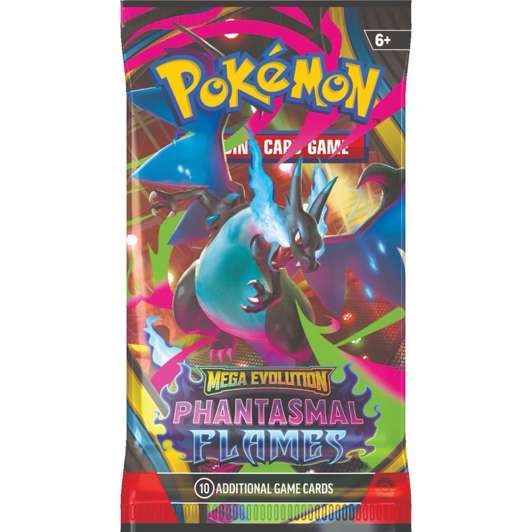 Mega Evolution—Phantasmal Flames Booster Packs 