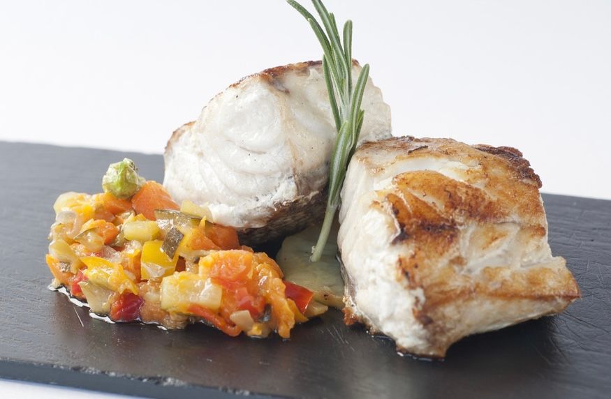 Darne Thiof braisé + Riz blanc