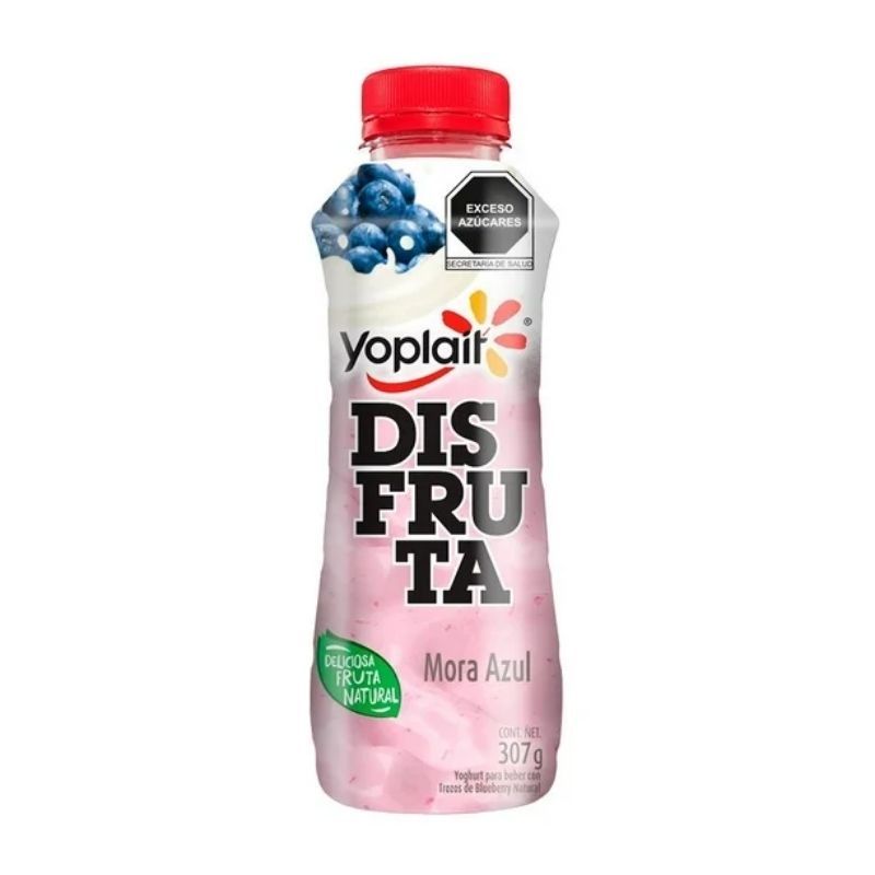 Yogurt Bebible Yoplait Disfruta Mora Azul 307g