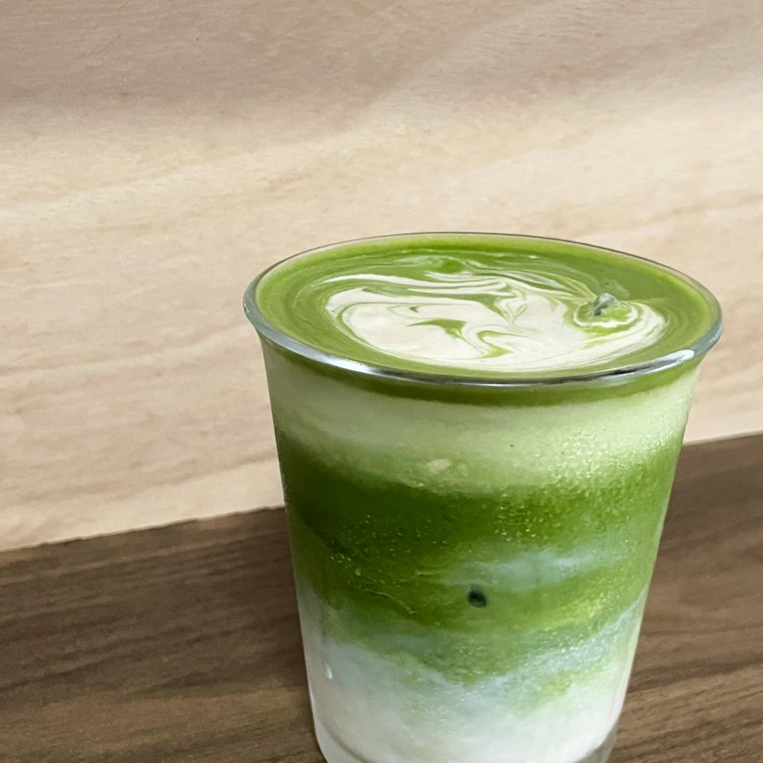 Kinako Cloud Iced Matcha Latte