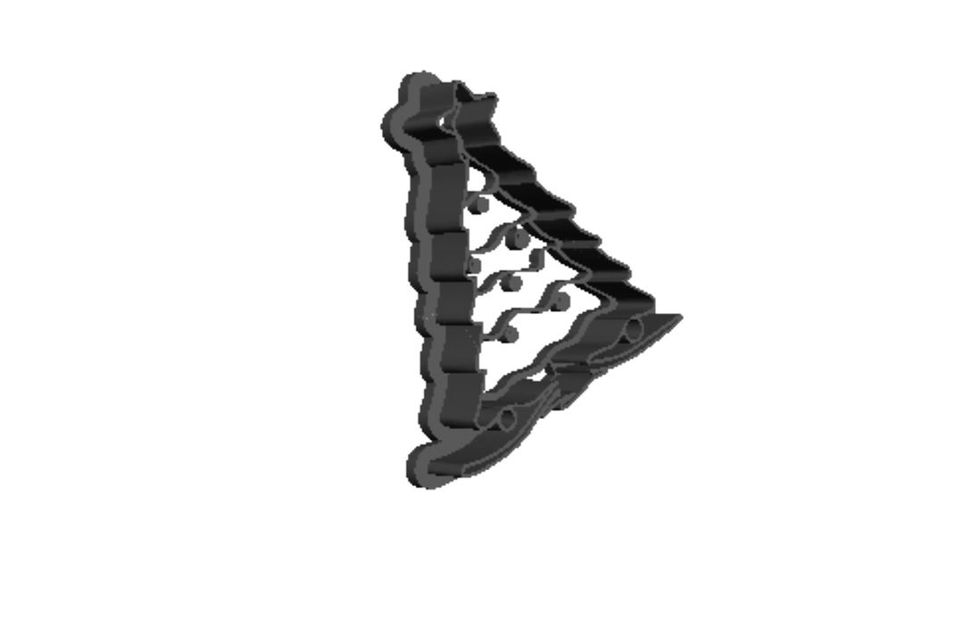 Christmas Tree Special Cookie Cutter              