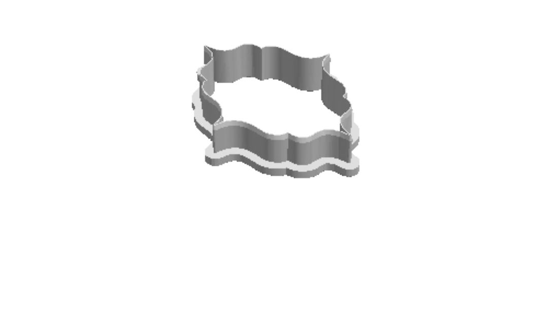 Ornate Frame Cookie Cutter        