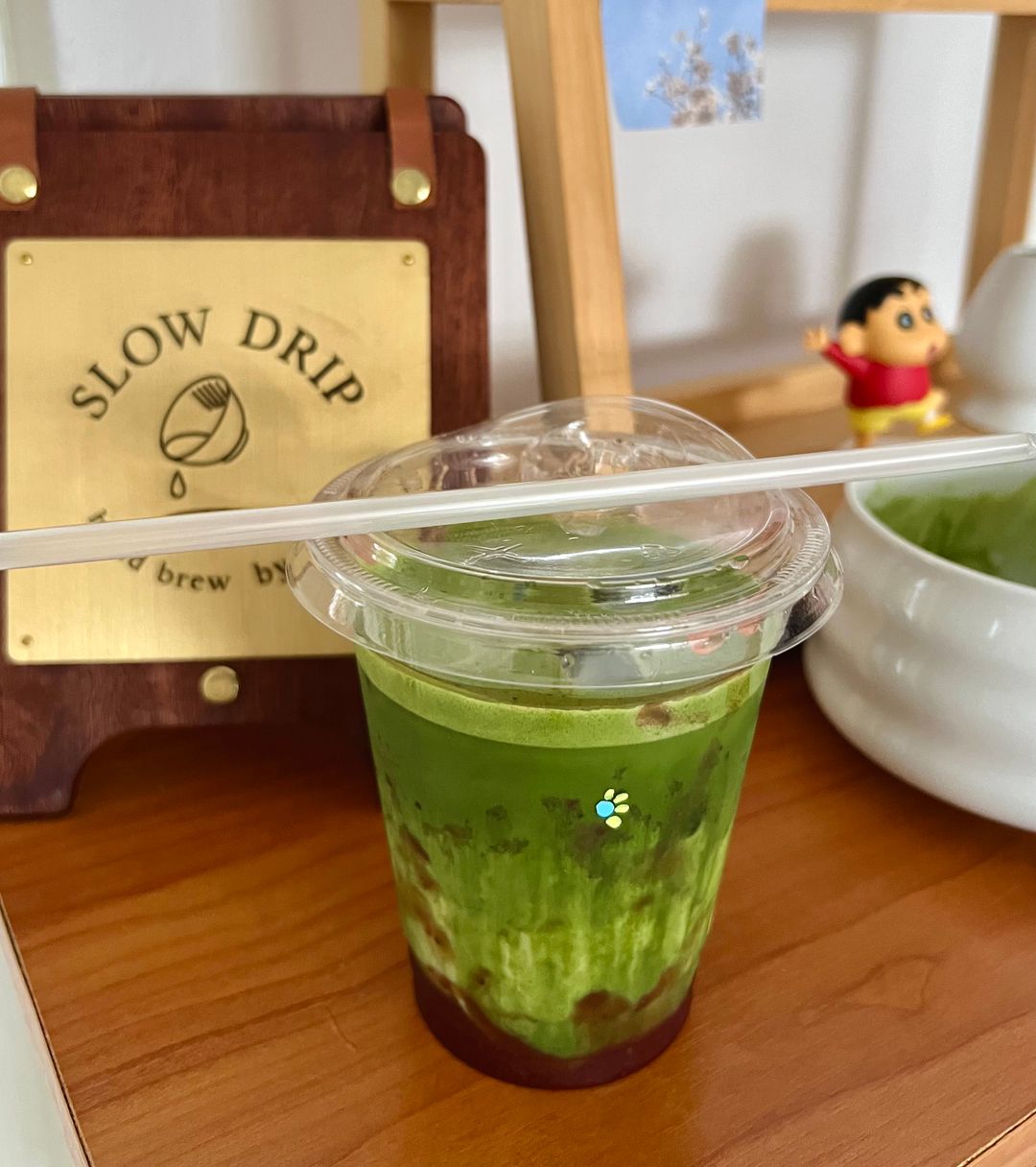 🍓Iced Strawberry Matcha Oat