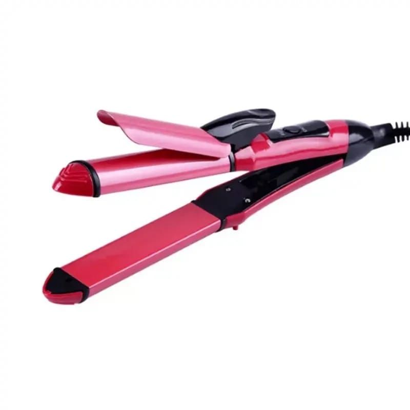  2-in-1 Professional Straightener & Curler