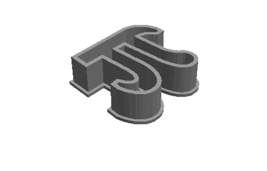 PI outline Cookie Cutter