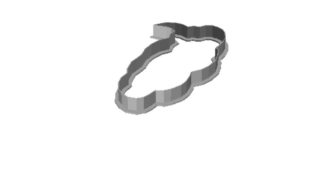 Thought outline Cookie Cutter    