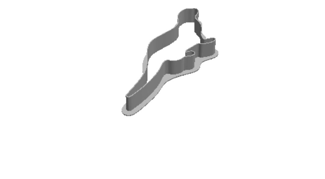 Otter outline Cookie Cutter       