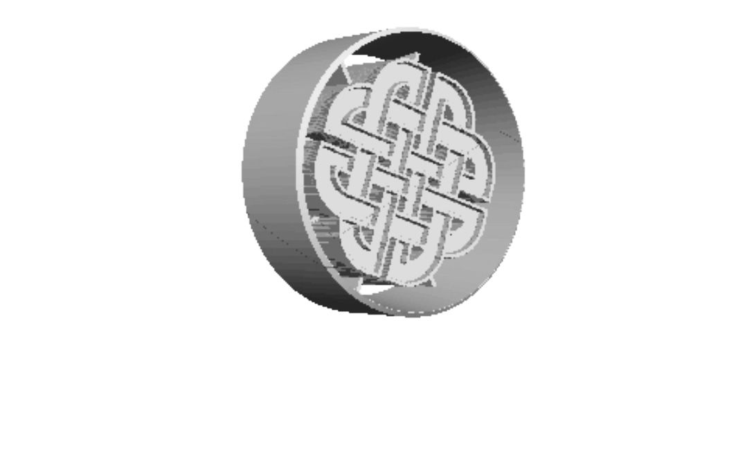 Celtic 4 outline Cookie Cutter       