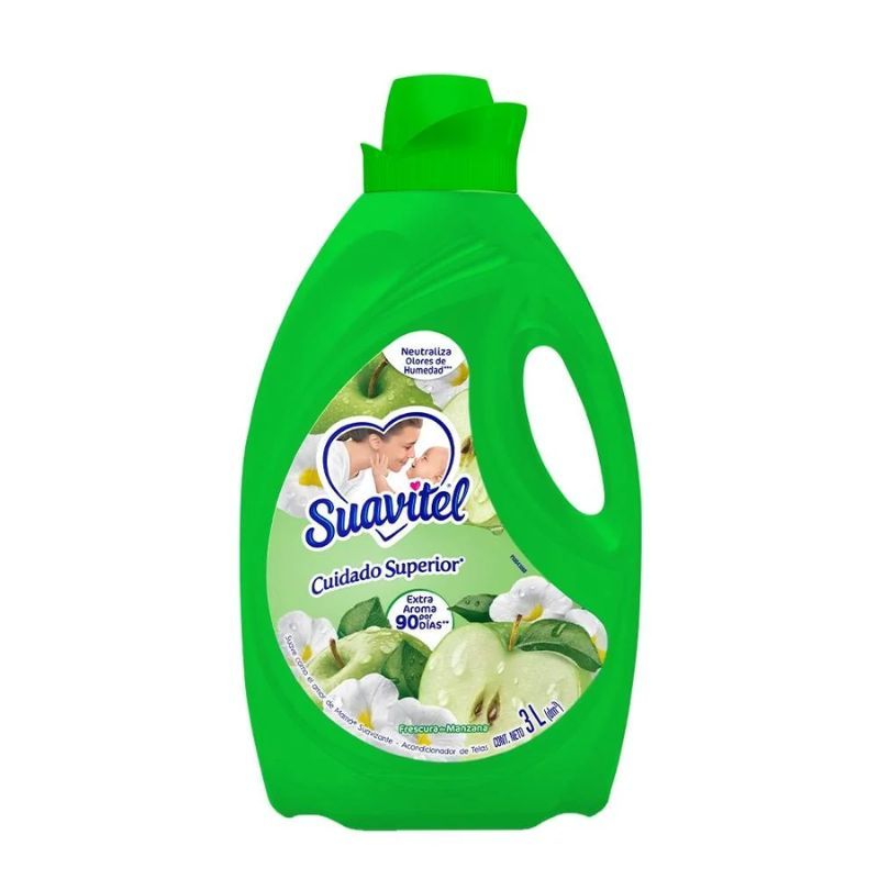 Suavizante Suavitel Cuidado Superior 3 L FRESCURA DE MANZANA