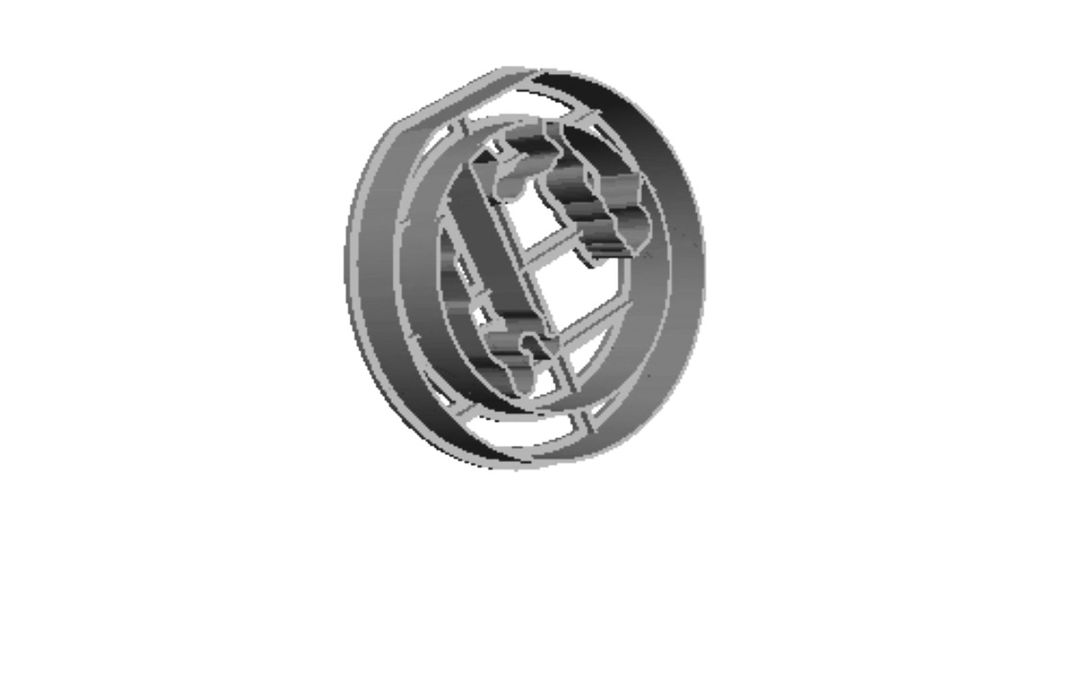 Manger Holy Name outline Cookie Cutter        