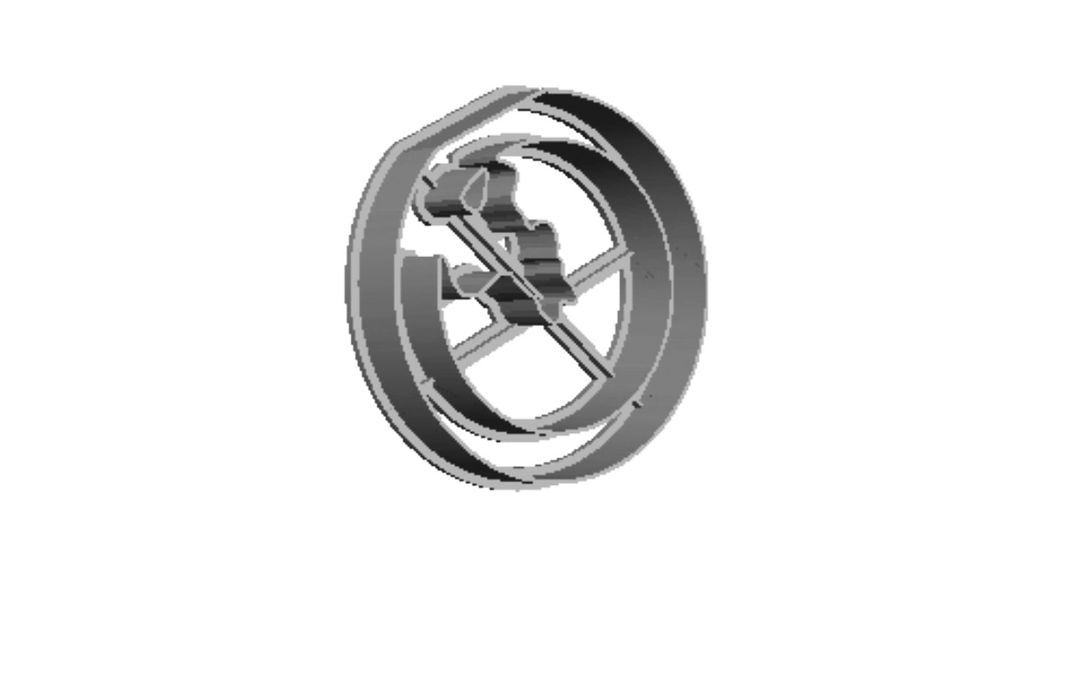 Manger Donkey outline Cookie Cutter    