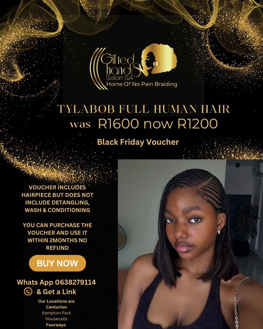 Tylabob Full Human Hair - Black Friday Voucher