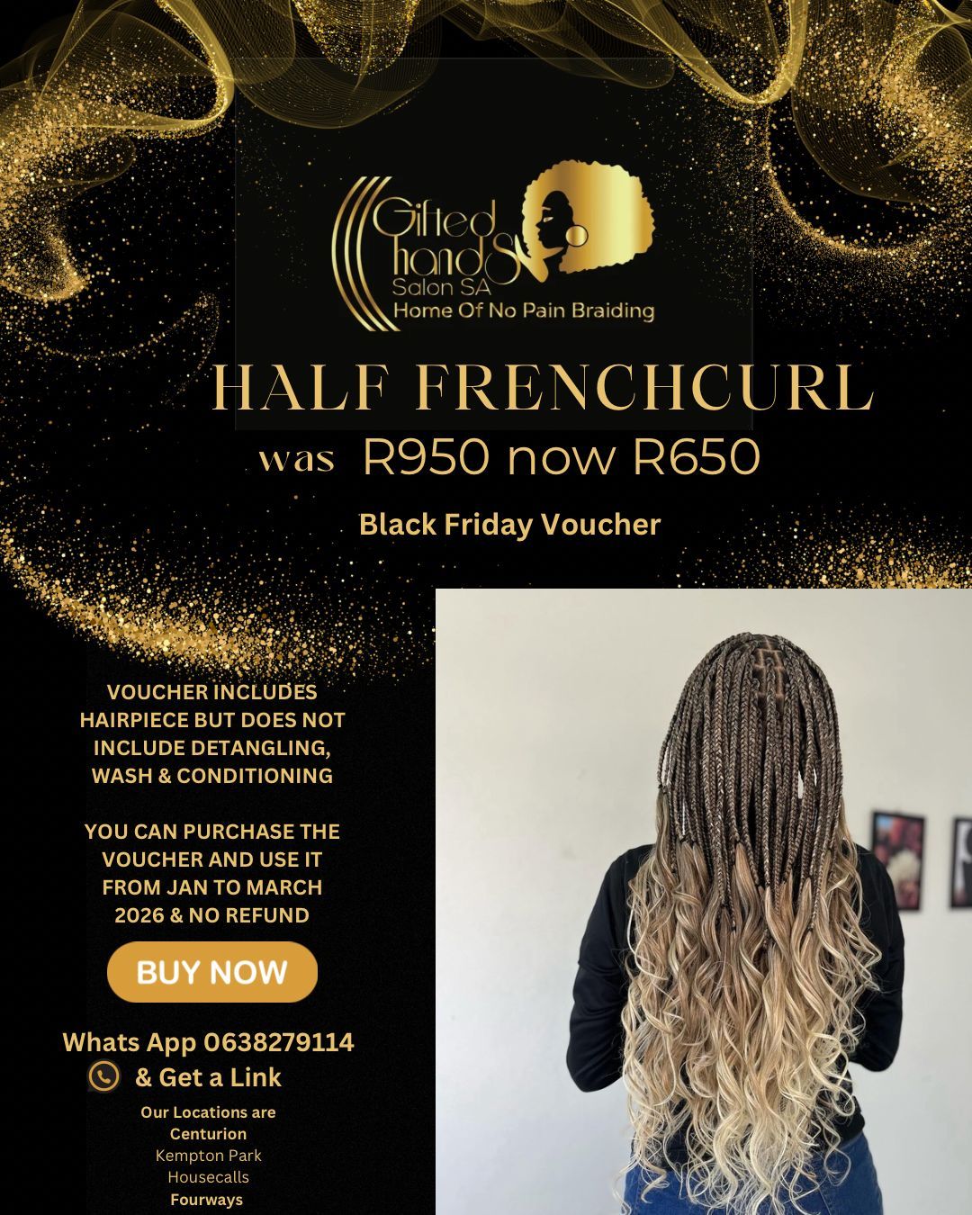 Half Frencecurl - Black Friday Voucher
