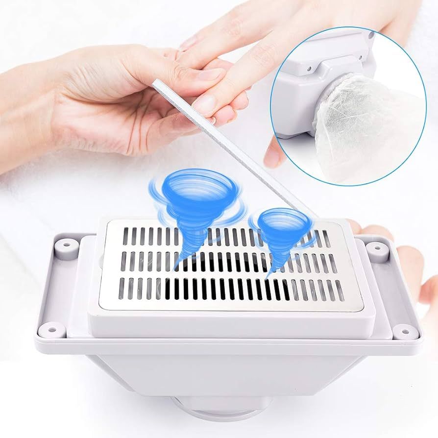 Nail Dust Collector Built In Table 