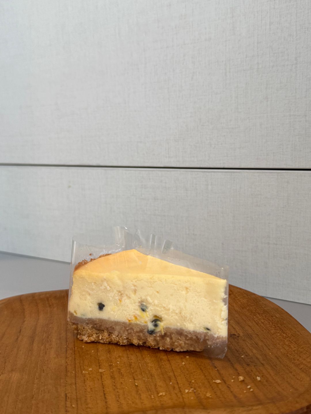 *new* passionfruit cheesecake