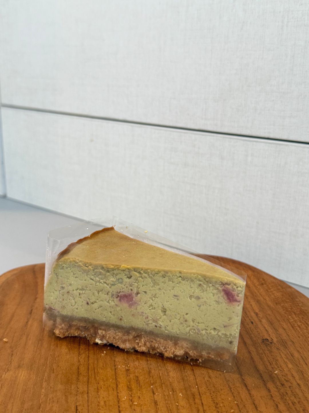 *new* strawberry matcha cheesecake