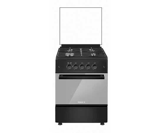 MAXI 6060 4B BLACK Gas Cooker with oven