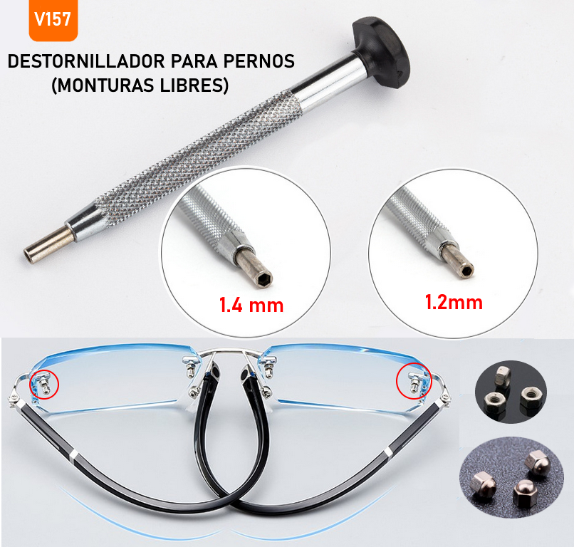 V157 H, destornillador libres