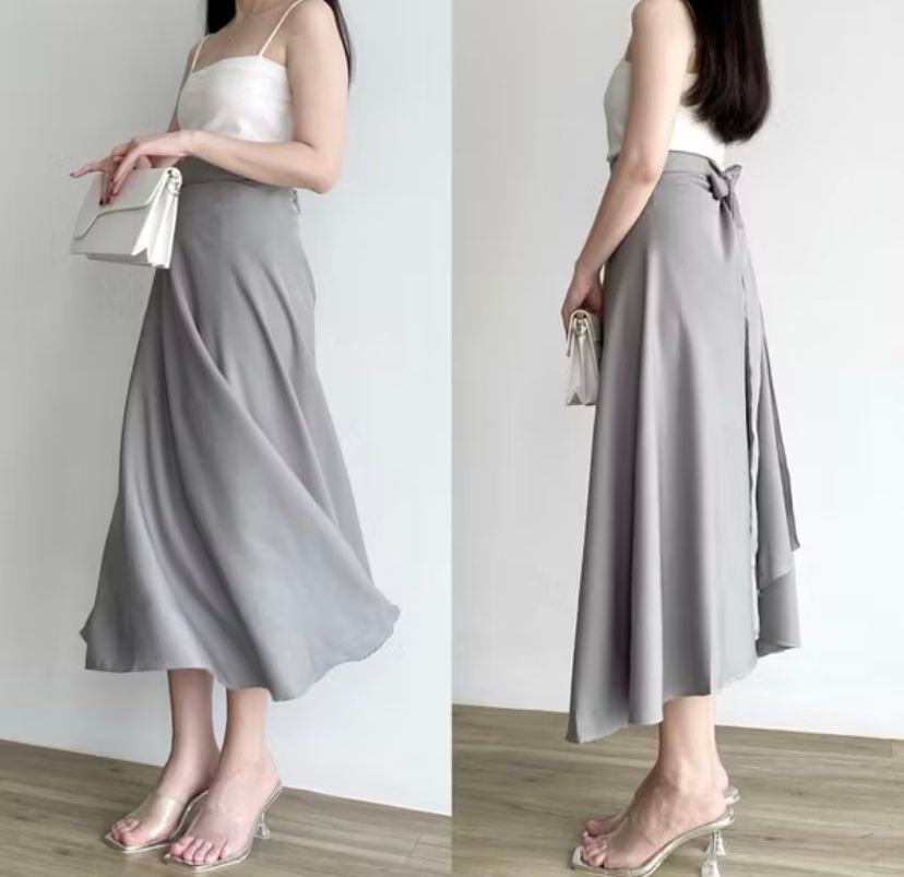 MIDI SKIRT FLARE LILIT POLOS