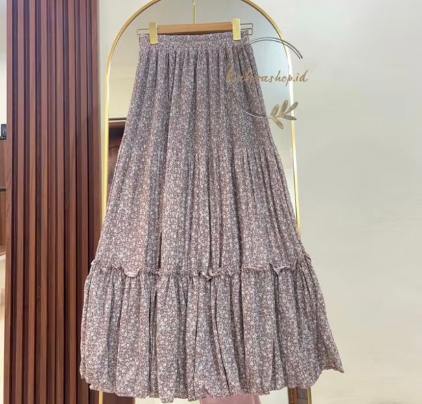 ROK PLISKET MOTIF PREMIUM KOREAN STYLE