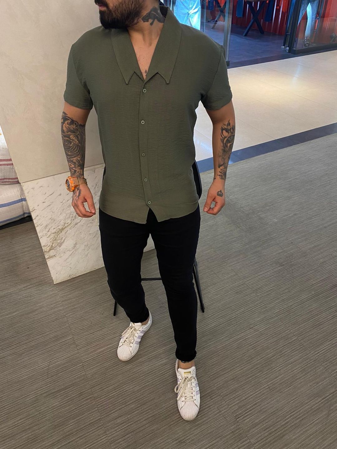 Chemise manche courte