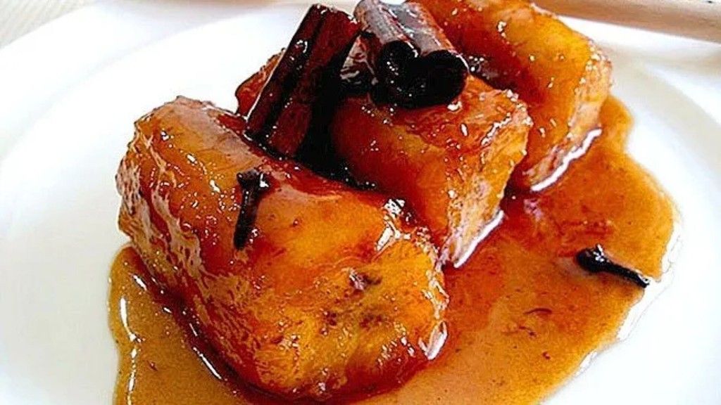 Plátanos maduros dulces