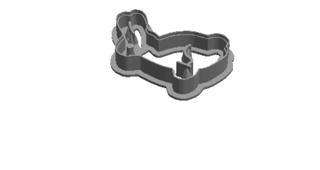 Easter Bunny A1 Cookie Cutter                      