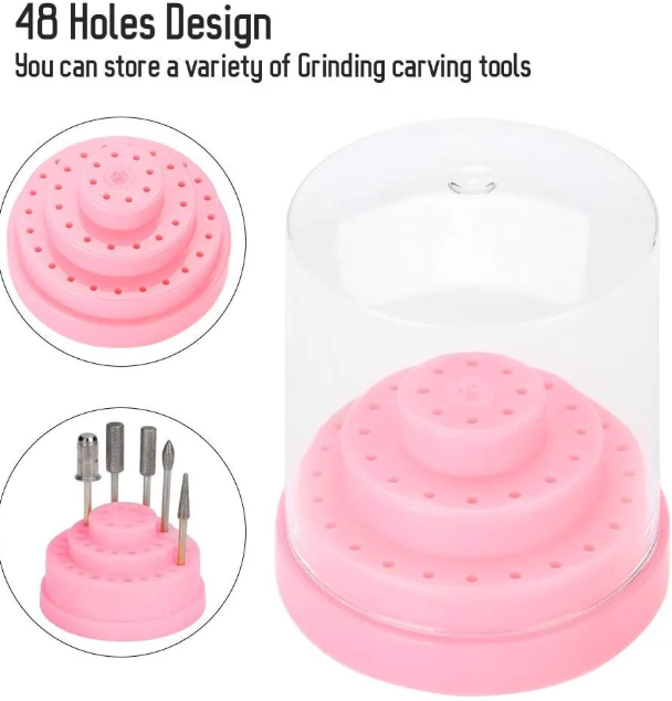 Nail Drill Bits Organizer