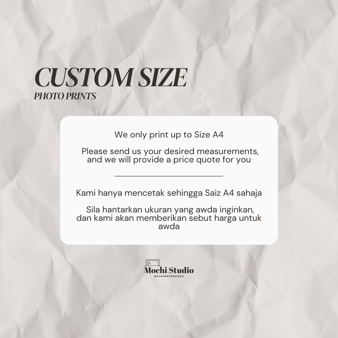 Custom Size