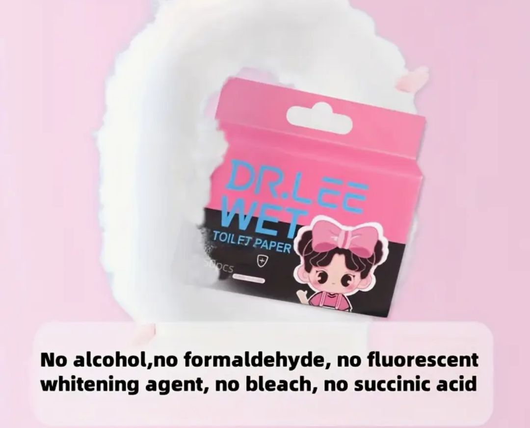  Wet toilet paper 