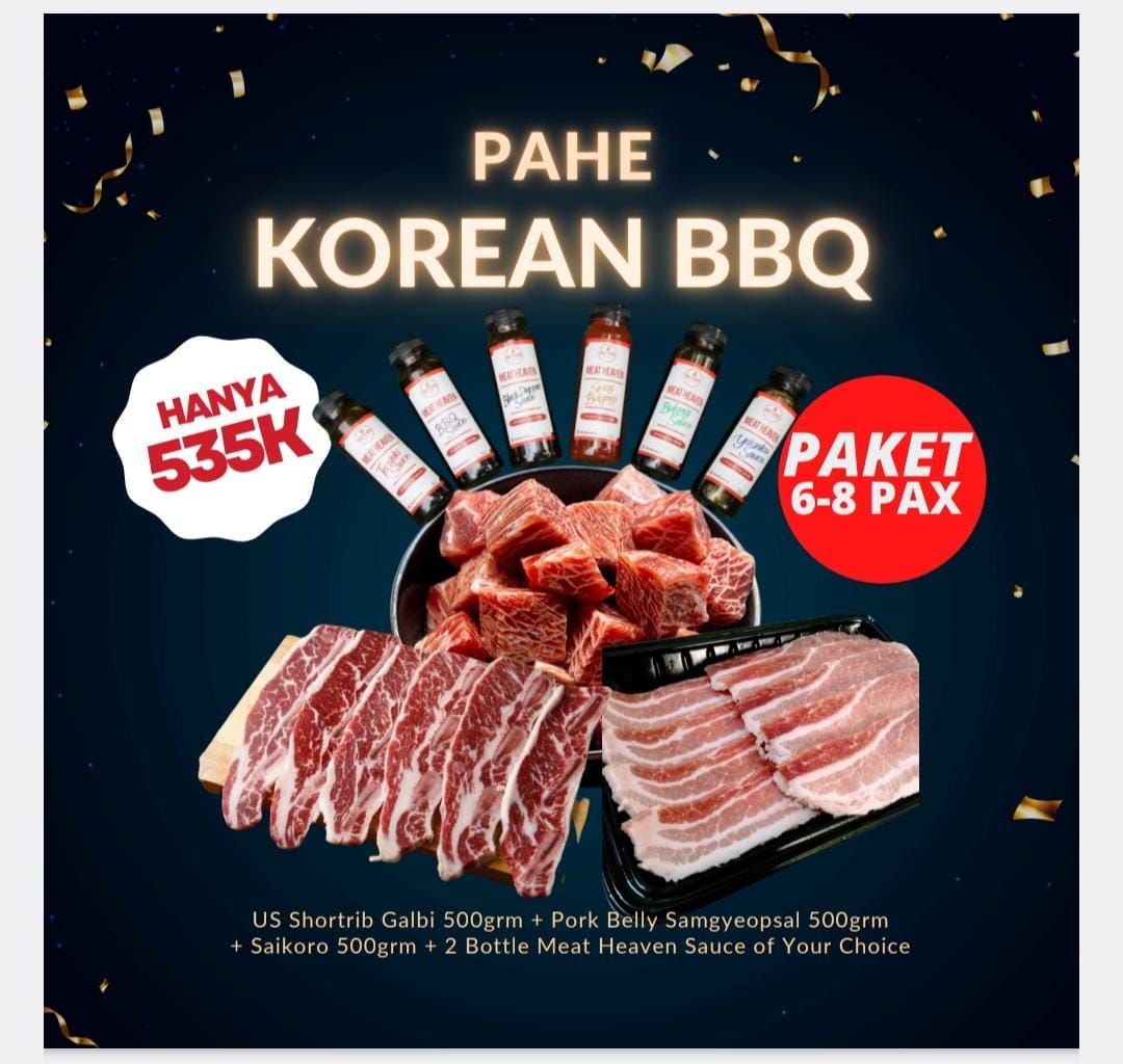 Paket HEMAT Korean BBQ