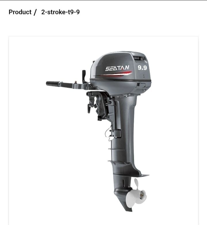 MOTOR MARINO FUERA DE BORDA 9.9 HP 