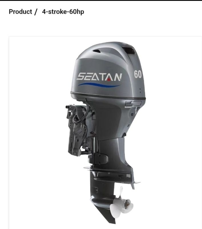 MOTOR MARINO FUERA DE BORDA 60 HP 